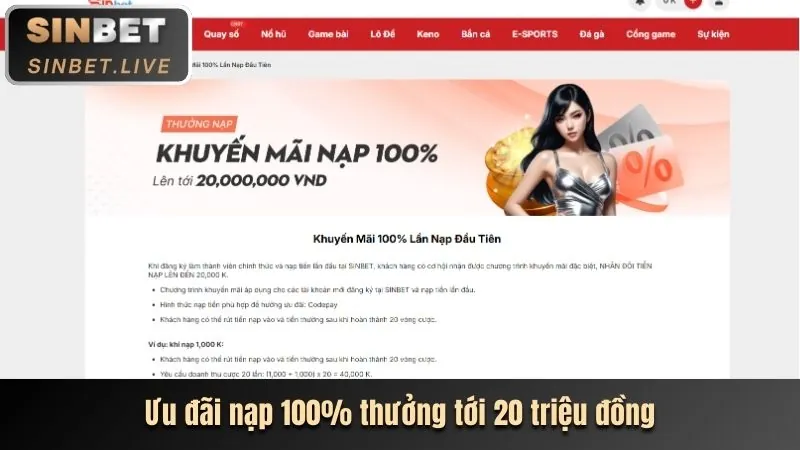Khuyến mãi chào mừng V9BET